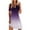 Purple, variant on Off The Shoulder Dresses for Women Casual Slimming Draw Back Printed Short Sleeves Dress Purple