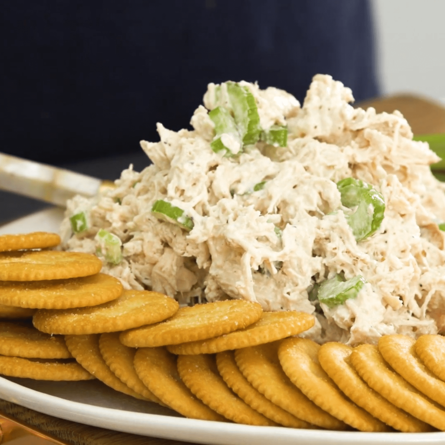 Brunswick Canned Tuna with Crackers Kit- Chicken, Tuna, Lemon Pepper, Buffalo Style Chicken, and Ranch Tuna Salad No Preservatives Healthy Convenient and Ready to Eat Snacks 2 Ct. each 10 Packs Total