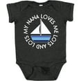 thumbnail image 3 of Inktastic My Nana Loves Me Sailboat Boys Boys Baby Bodysuit, 3 of 5