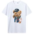 thumbnail image 1 of Camiseta de caballero Tech Control Teddy Bear para hombre camiseta de gran tamaño a la moda Camiseta de algodón de alta calidad camisetas de Hip Hop de verano ropa de calle, 1 of 7