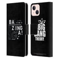 thumbnail image 1 of Head Case Designs Officially Licensed The Big Bang Theory Bazinga Physics Leather Book Wallet Case Cover Compatible with Apple iPhone 13, 1 of 6