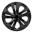 thumbnail image 2 of 4pc 15" 5 Double Spoke Wheel Covers for 2020 Nissan Versa Sedan/S - Gloss Black, 2 of 3