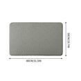 thumbnail image 4 of sruoe Bath Rugs, Bath Mats for Bathroom Floor, Bathroom Rugs, Non Slip WaterAbsorbent Stain Resistant Bath Mats, Polyester Mat, Bathroom Door Mat Household Use, Gray, 4 of 6