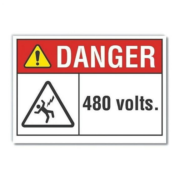 Lyle Decaldanger 480 Volts,5"x3.5" LCU4-0155-ND_5X3.5