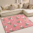 thumbnail image 2 of Coolnut Lightweight Soft Area Rugs 63 x 48 in, Unicorn Horse Floor Mat for Kids Playing Room Hardwood Floor Living Room Nursery Rugs, 5'3" x 4', 2 of 6