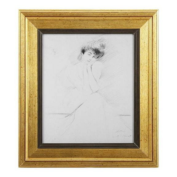 A&B Home Portrait Of Consuelo Vanderbilt, Framed Print of Painting