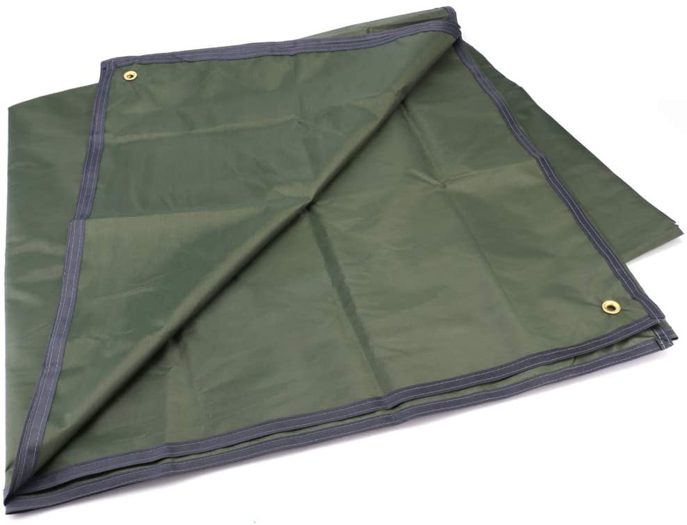 Waterproof Hiking Tent Footprint Ground Sheet with Drawstring Carrying Bag 
