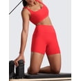 thumbnail image 4 of CRZ YOGA Secretsculpt Butterlift Athletic Shorts Pockets 5'' No Front Seam Womens High Waist Workout Booty Scrunch Butt, 4 of 6