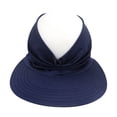 thumbnail image 2 of Women Sport Sun Visor Hat, Wide Brim Empty Top Baseball Sun Travel Cap, Anti-UV Sunscreen Womens Sunhats, Beach Hats for Young Girls Women, 2 of 8
