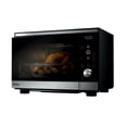 thumbnail image 5 of Ninja Crispi Microwave and Air Fryer with FusionCrisp, 14-in-1, 1000W, 0.9 Cu. Ft., Max Crisp, Roast, Bake, Broil, 8 Microwave Presets, Popcorn, Defrost, and more, MW101 Silver, 5 of 18