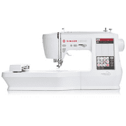 SINGER® SE9180 Embroidery & Sewing Machine with Accessory Kit | 250 Built-in Stitches, 150 Embroidery Designs & 10 Fonts, Wifi Connectivity with 7 Touch Screen