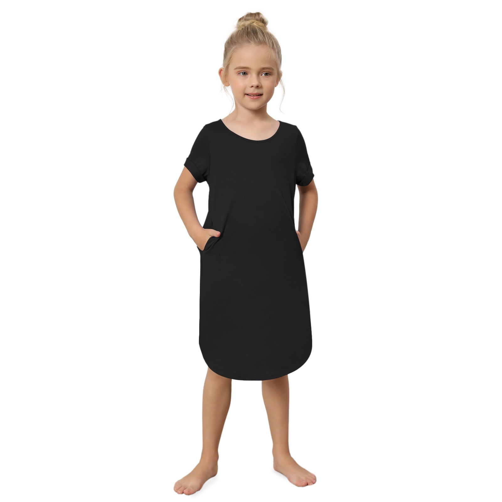 Short sleeve girls discount nightgown