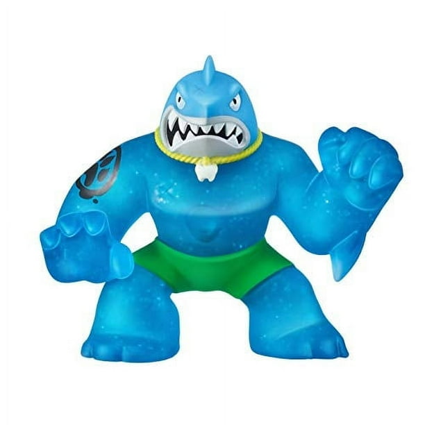 Figura de accion Heroes of Goo Jit Zu Stretchy Shark Thrash