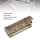 thumbnail image 4 of Estuche para Encendedor Retro Cubierta de aleación de Zinc con Grabado Floral 3D ANGGREK Otros, 4 of 8