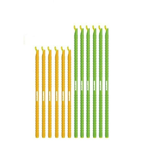 

GRIPSTIC – The World’s Greatest Chip Clip | Patented Design Creates True Airtight & Waterproof Seal on Storage Bags | Near Zero Food Waste | Kid Friendly & Never Wears Out | 12ct Large