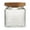 Square, variant on Convenient Clear Glass Storage Jar For Kitchen Pantries And Home Organization