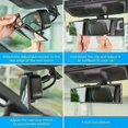 thumbnail image 3 of Universal Anti glare Wide Angle Convex Rearview Mirror Car Interior Rear View Baby Child Seat Watch Blue Sun Visor Goggle Safety, 3 of 5