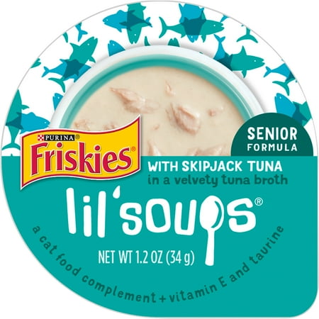 UPC: 0050000500673 | Purina Friskies Lil Soups Wet Cat Food Tuna in Tuna Broth 1.2 oz Tubs (8 Pack)