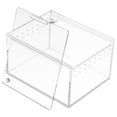 thumbnail image 4 of POPETPOP Boîte d'Alimentation pour Araignée Scorpion Réservoir d'Élevage en Acrylique Boîte d'Alimentation Transparente pour Reptiles Terrarium Habitat, 4 of 6