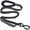 BLACK, variant on Stretch Leash for Large Dogs That Pull Anti-Pull, Shock-Absorbing Dog Leash 6-Foot Ultra-Durable Tangle Free Training Leash(khaki)