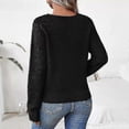 thumbnail image 3 of 2025 Spring and Autumn Skeleton Sweater Knit Sweater Women Inner Bottom Sweater, 3 of 5