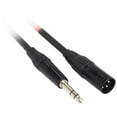 thumbnail image 4 of 4 Rockville 30' Male REAN XLR to 1/4'' TRS Cable (2 Red and 2 Blue), 4 of 5