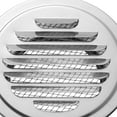 thumbnail image 4 of Durable Round Prevent Pest Stainless Steel Exterior Wall Air Vent Vents Cover Ducting Ventilation Grilles Air Circulation 120MM, 4 of 8
