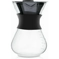 thumbnail image 2 of HUGFEGWE Manual Hand Drip Coffee Maker Glass Pot With Stainless Steel Filter Chemex,Kaffeekaraffe 400,Drip Coffee,Chemex,Chemex,Glass Coffee Filter Dripper,Cafetera,Coffee Maker,D UA824-7733, 2 of 9