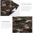 thumbnail image 4 of Pantalones cortos de entrenamiento para correr, G Gradual, para hombre, color verde camuflaje, 4 of 7
