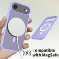 thumbnail image 5 of Slim Case for iPhone 17 Air,Shockproof Magnetic Cover Full Covered Camera Protection Slim Drop Proof Durable Protective Cases - Purple, 5 of 8