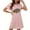 Pink, variant on Sakmal Women Moomoo Nightgowns Pink Short Comfy Sleepwear Short Sleeve Heart Print Nightgowns for Women