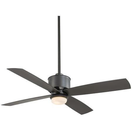 

52 Minka Aire Strata Smoked Iron Outdoor LED Ceiling Fan with Remote