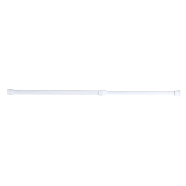 Wchiuoe Tringle de Rideau pour Placard, avec Surface Électrostatique Pulvérisée 11.81-19.69 Po Tringle de Douche Extensible, pour Porte Placard Salle de Bain Garde-Robe