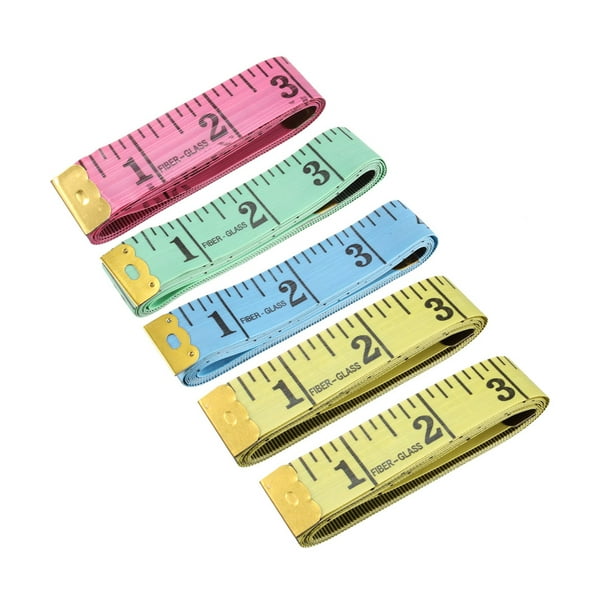 Uxcell 1.5M Cloth Tape Measure 60 Inch Measuring Tape Soft Dual Sided ...