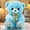 B, variant on Cute Teddy Bear Plush Toy, Soft Stuffed Animal with Bow Tie, Kawaii Bear Pillow, Perfect Cuddle Buddy Gift for Kids Adults