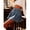 Blue, variant on Blue Womens Medium Wash Denim Pleated High Waist Mini Skirt With Pockets