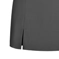 thumbnail image 4 of BRGZLK Half Skirts For Women Solid Color Wrap High Waisted Fitted Cut Short Skirts Soft Elegant Cute Trendy Side Slit Mini Pencil Skirt, 4 of 5