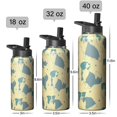 thumbnail image 5 of Cute Puppy Pattern Stainless Steel Water Bottle - Wide Mouth Design with Sweat-Free Surface & 360° Seal Ring for All-Day Temperature Retention (BPA/Odor Free), 5 of 6