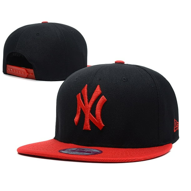 2021 Moda MLB NY Gorra Plana Bordado Sombrero Redondo Hip Hop