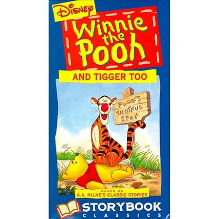 Winnie the Pooh and Tigger Too (VHS, 1998) (The Best Of Pooh And Tigger Too)