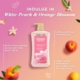 thumbnail image 4 of Caress Body Wash for Women, Daily Silk White Peach & Orange Blossom for All Skin 30 fl oz, 4 of 7