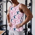 thumbnail image 5 of Rateoe Cartoon Poodle Dog Pattern Sleeveless Gym Shirt Muscle Tee Breathable Workout Shirt Slim-Fit Tank Quick Dry Fit Muscle Tank Top Bodybuilding Sleeveless T Shirt-3X-Large, 5 of 7