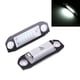 thumbnail image 3 of Luz LED Para Matrícula De Coche Para 2x S40 S60 S80 XC60 XC70 XC90 Chip De Cristal Blanco Superbrillante 12-14,5 V 18 Leds, 3 of 7