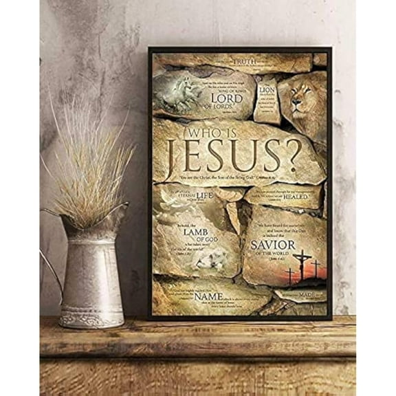 Jigsaw Wooden puzzle 300 pieces Who is Jesus Lamb of God Savior of The World Christian Jigsaw Puzzle for Adults Soft Puzzles Props Technology Fit Together Puzzles