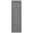 thumbnail image 5 of Ekena Millwork 12"W x 29"H True Fit PVC Shaker Fixed Mount Shutters, Ocean Swell (Per Pair - Hardware Not Included), 5 of 9