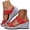 Red, variant on Wedges Heels for Women Open Square Toe Platform Slides Summer Trendy Cutout Sandals Slip on Slippers Dress Beach Shoes Green Size 7.5
