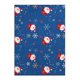 thumbnail image 3 of Manta de forro polar de Papá Noel, linda manta de Navidad, manta de Papá Noel para niños (grande (80 x 60 pulgadas)) Fokelyi XMWJ071-3, 3 of 3