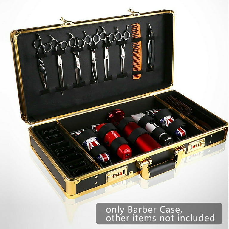 Barber Stylist Suitcase Carrying Case for Clippers Trimmers