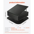 thumbnail image 2 of KFFKFF Solar-Powered Attic Ventilation Fan, 35W Intelligent Roof Exhaust Fan with Thermostat, 2400 CFM Air Circulation Incorporating Brushless DC Motor for Temperature Regulation, 2 of 9