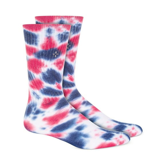 Sun Stone Mens Tie Dye Eco-Friendly Crew Socks